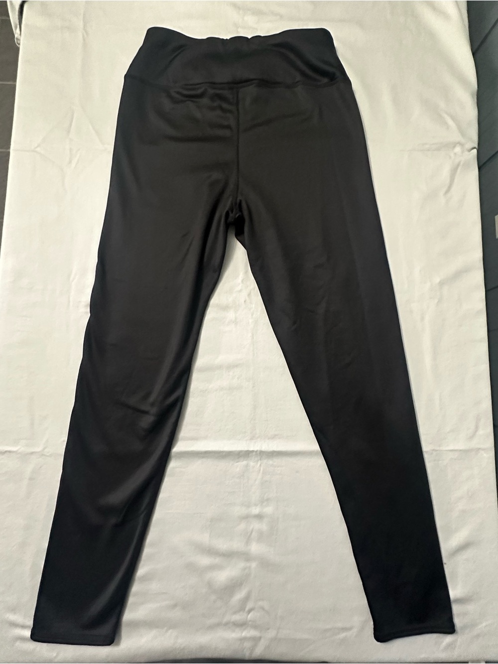 Cuddl Duds ClimateRight Thermal Guard Leggings Medium Black Fleece Base Layer - Picture 3 of 7